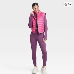 Women's Hot Pink Vest NWOT